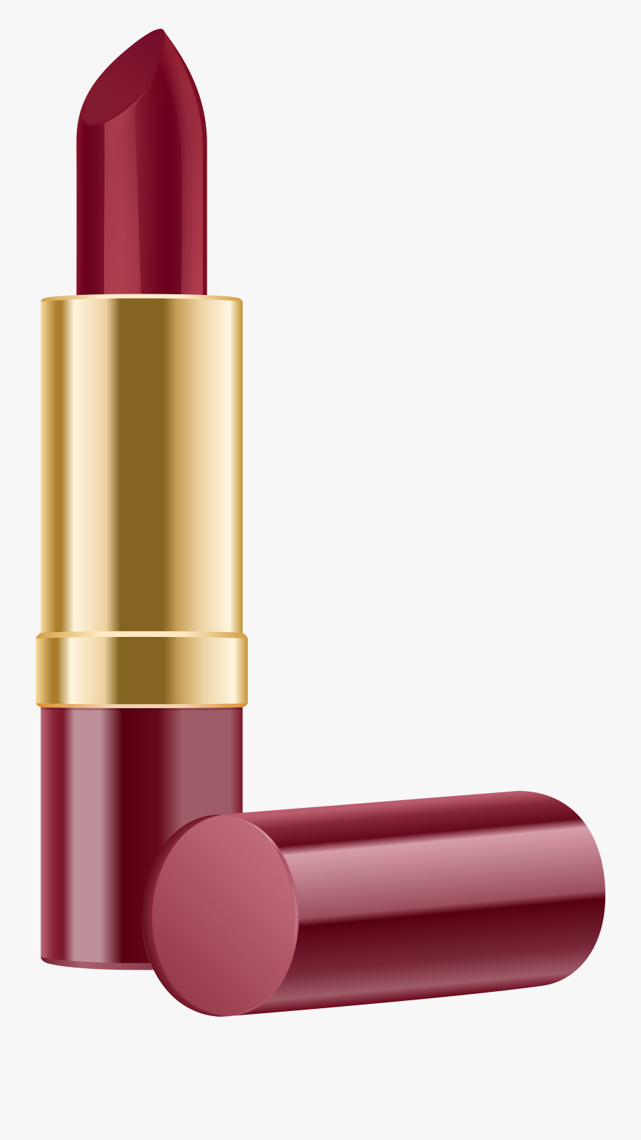 Transparent Background Red Lipstick Clipart, Transparent Clipart