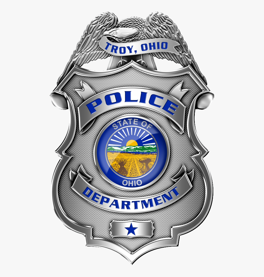 Shield Clipart Blank - Ohio Police Badge Png, Transparent Clipart