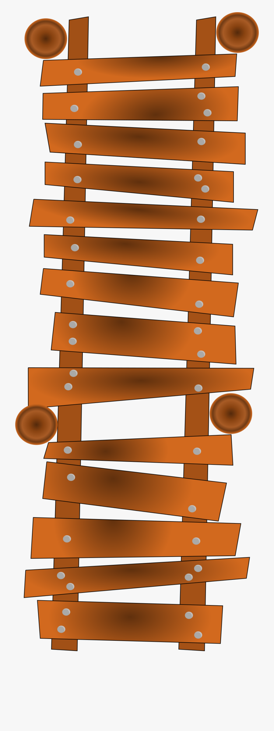 Awesome Wooden Bridge Clip Art Medium Size With Wooden - Bridge Wood Top View, Transparent Clipart