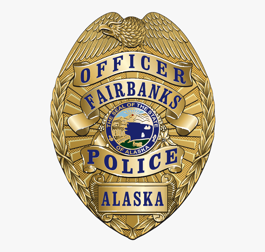 Fairbanks Police Badge - Police Badge Transparent Background, Transparent Clipart