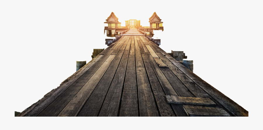Bridge Clipart Beach - Beach Wood Bridge Png, Transparent Clipart