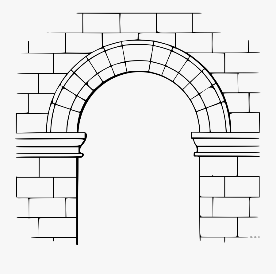 Bridge Clipart Segmental Arch - Arc De Mig Punt, Transparent Clipart