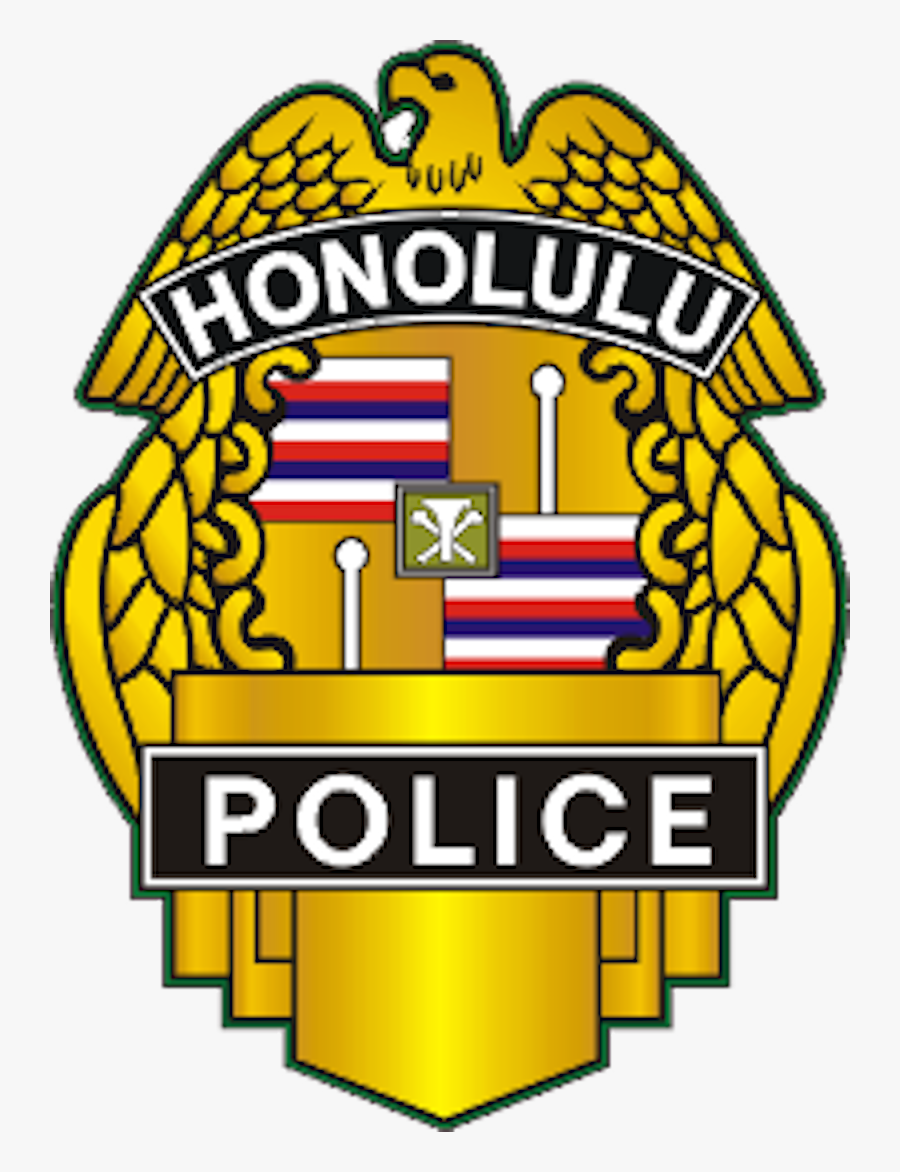 Transparent Police Badge Clipart Png - Honolulu Police Logo, Transparent Clipart