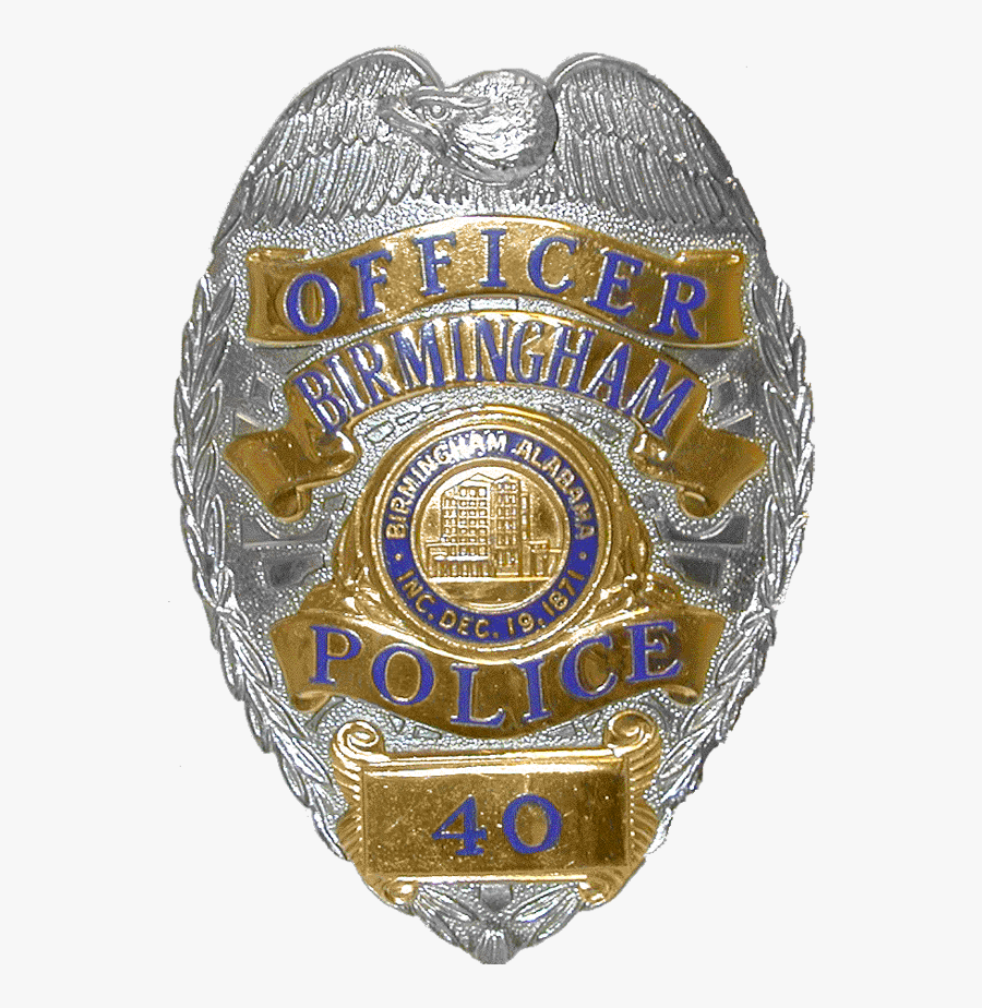 Police Badge Png - Badge Birmingham Police Department, Transparent Clipart