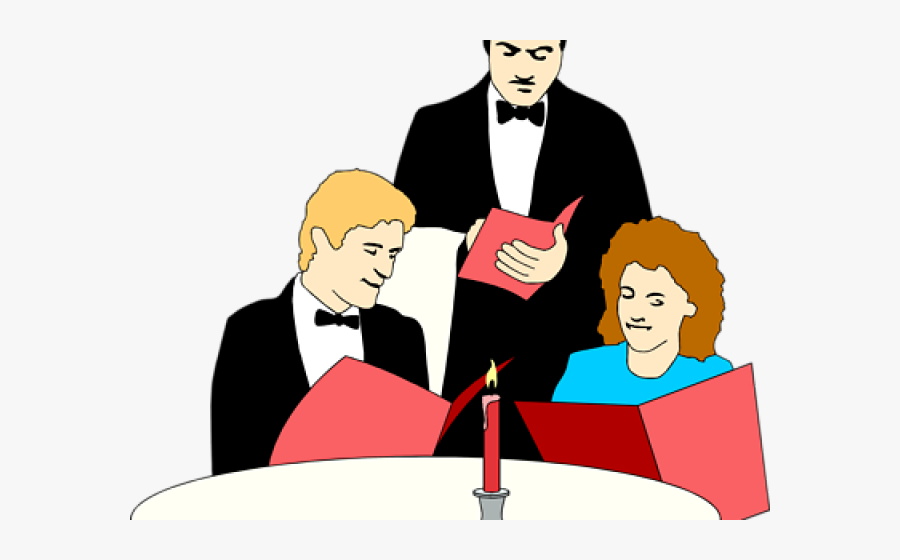 Restaurant Clipart Restaurant Waiter - Waiter In A Restaurant Clipart, Transparent Clipart