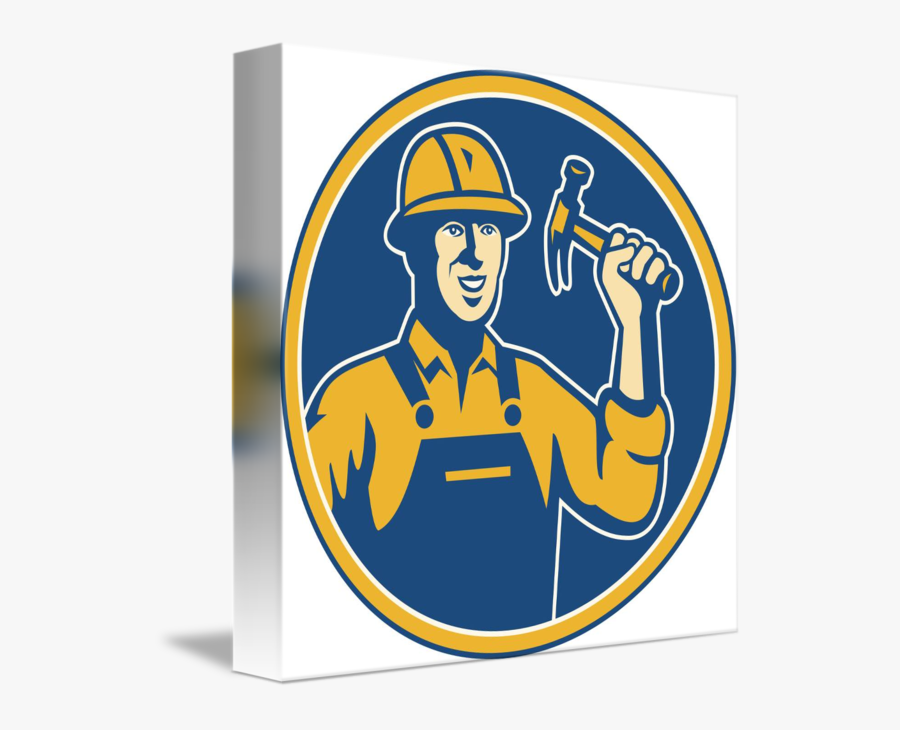 Clipart Free Carpenter Clipart Tradesmen - Construction Worker, Transparent Clipart