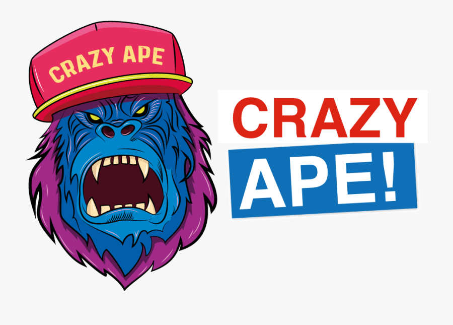 Gorilla Clipart Crazy, Transparent Clipart