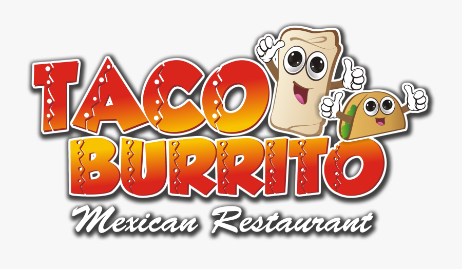 Restaurant Clipart Taco Restaurant - Taco And Burrito Logo, Transparent Clipart