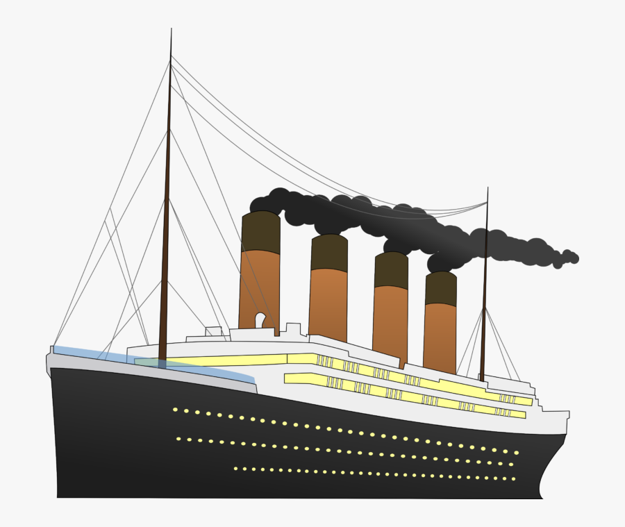 Ship To Use Clipart - Titanic Transparent, Transparent Clipart