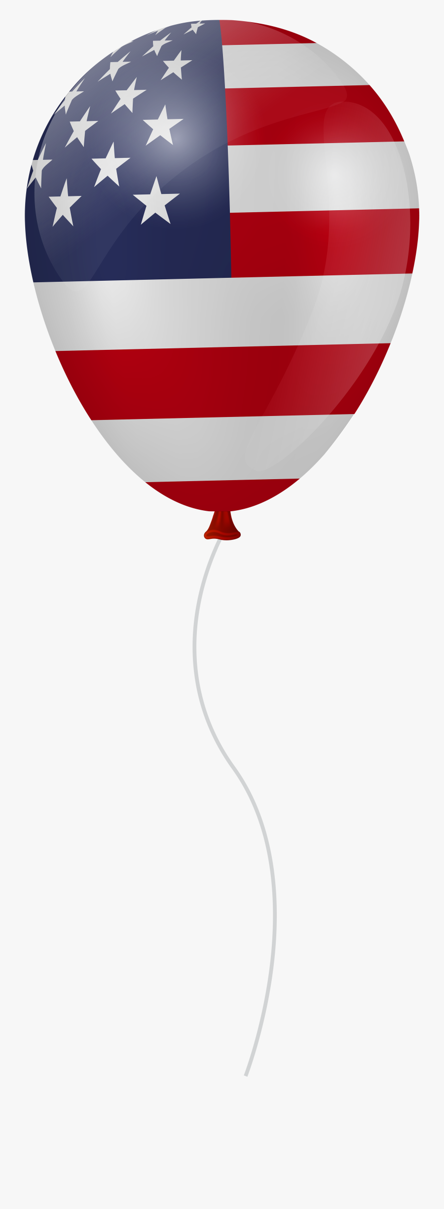 Clipart Balloon 4th July - 4th July Balloon Png, Transparent Clipart