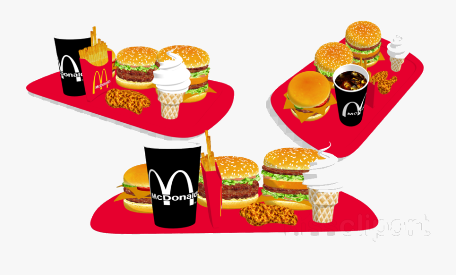 Mcdonalds Hamburger Restaurant Food Transparent Image - Mcdonalds Food Clip Art, Transparent Clipart