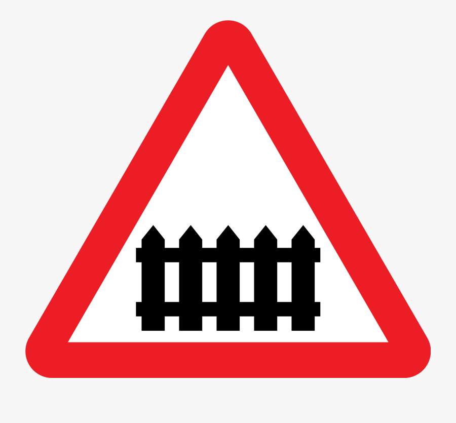 Railroad Clipart Street Sign Free - Road Signs, Transparent Clipart
