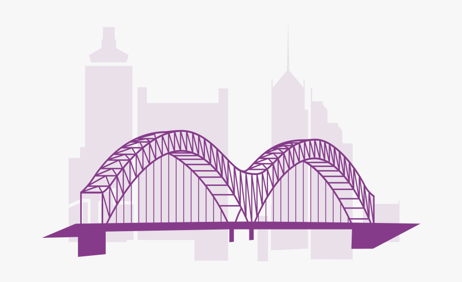 Arch Bridge, Transparent Clipart