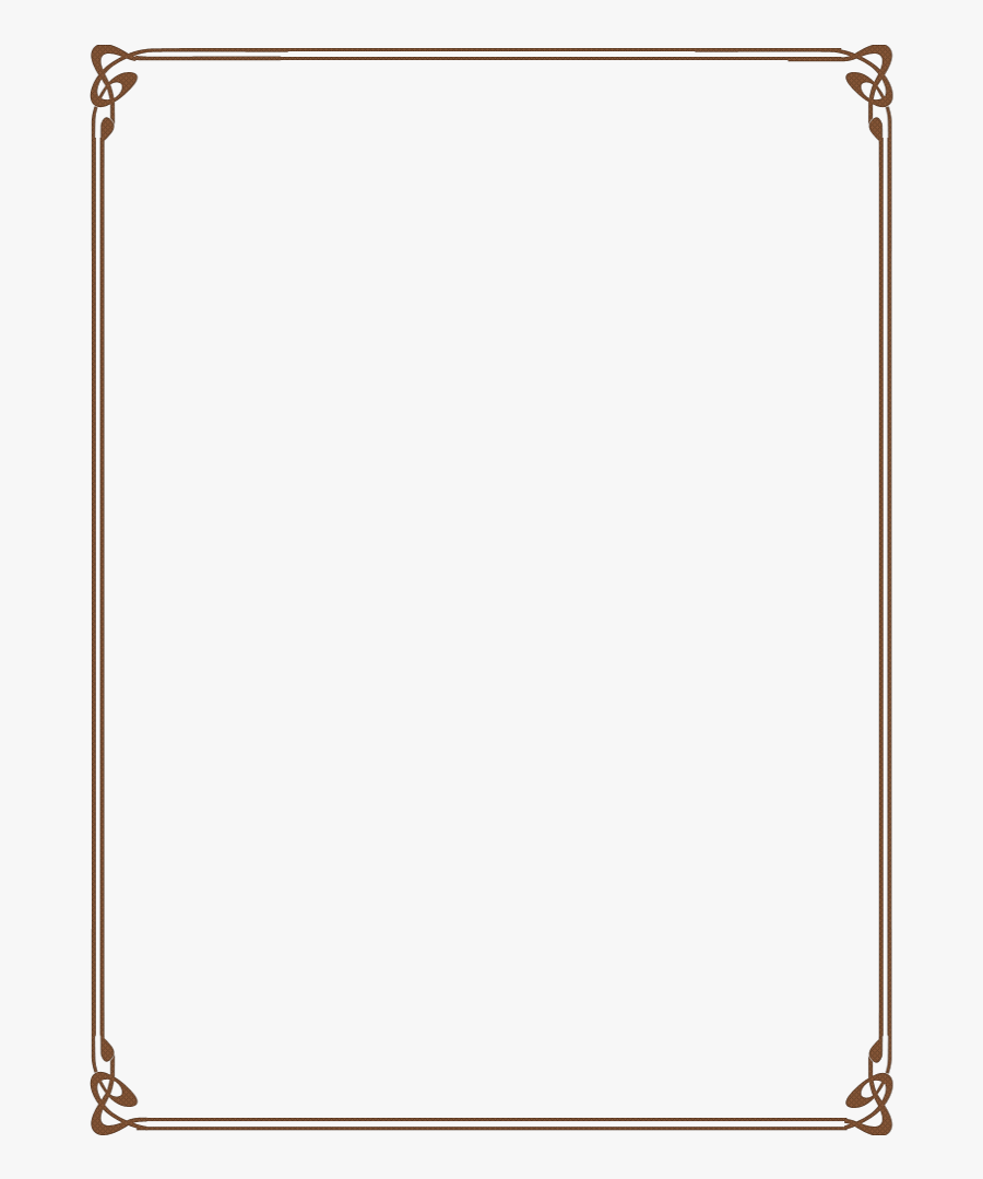 Makeup Clipart Recipe Border - Paper Product, Transparent Clipart