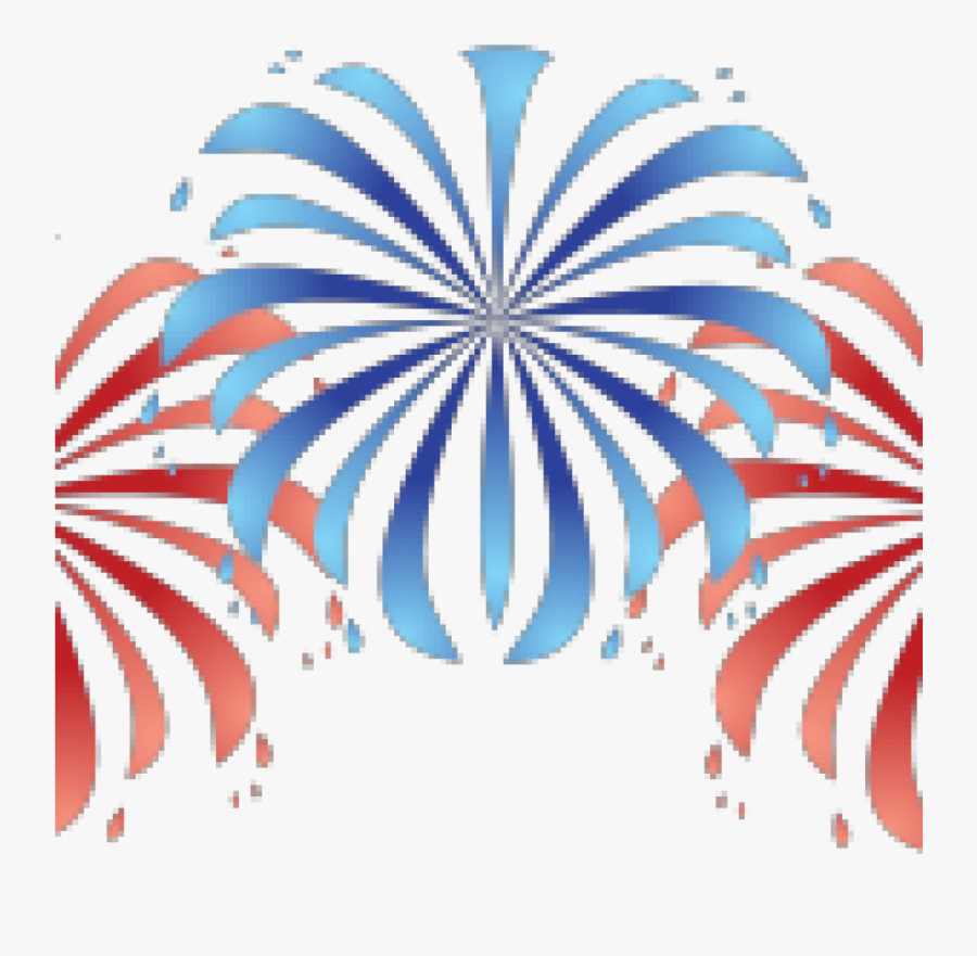 Transparent 4th Of July Clipart Png - Firework 4th Of July Clipart, Transparent Clipart