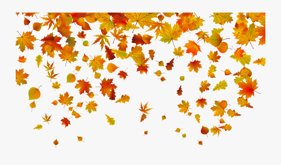 Fall Border Free Clipart With Transparent Background - Transparent Background Fall Leaves Clip Art, Transparent Clipart