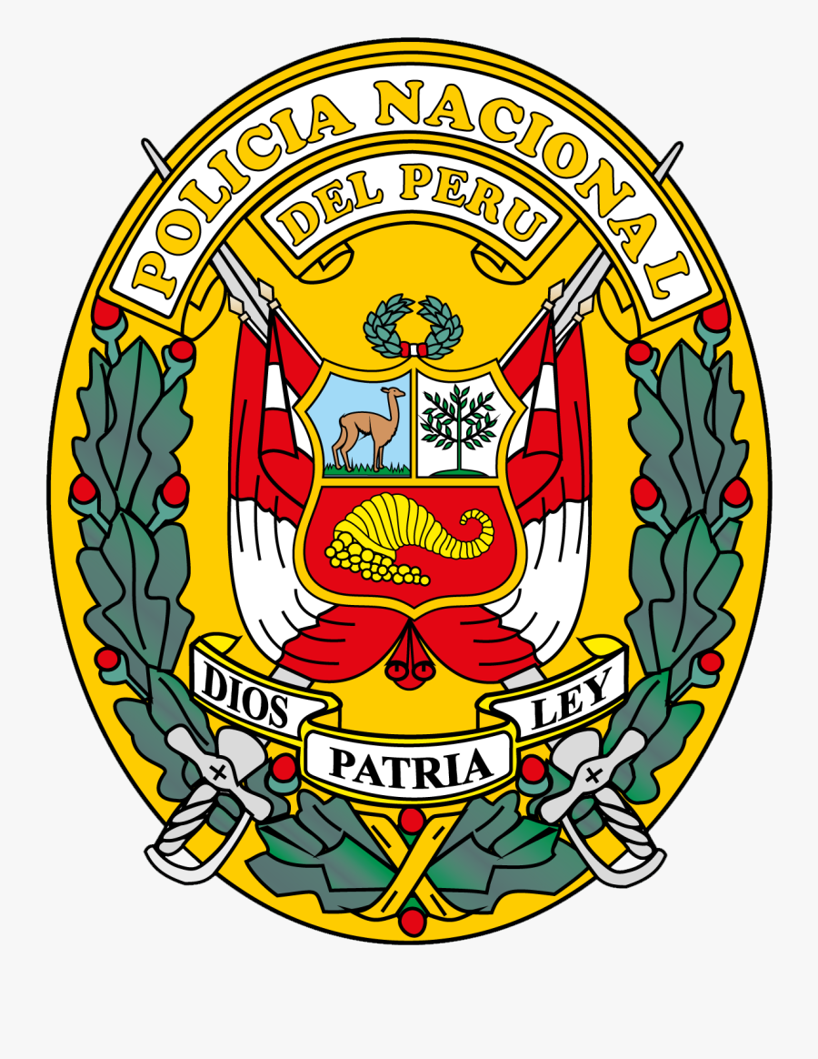 National Police Of Peru Clipart , Png Download - Insignia De La Policia, Transparent Clipart