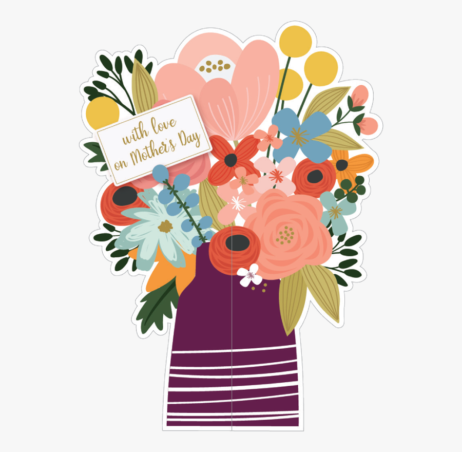 Flower Mothers Day Clip Art, Transparent Clipart