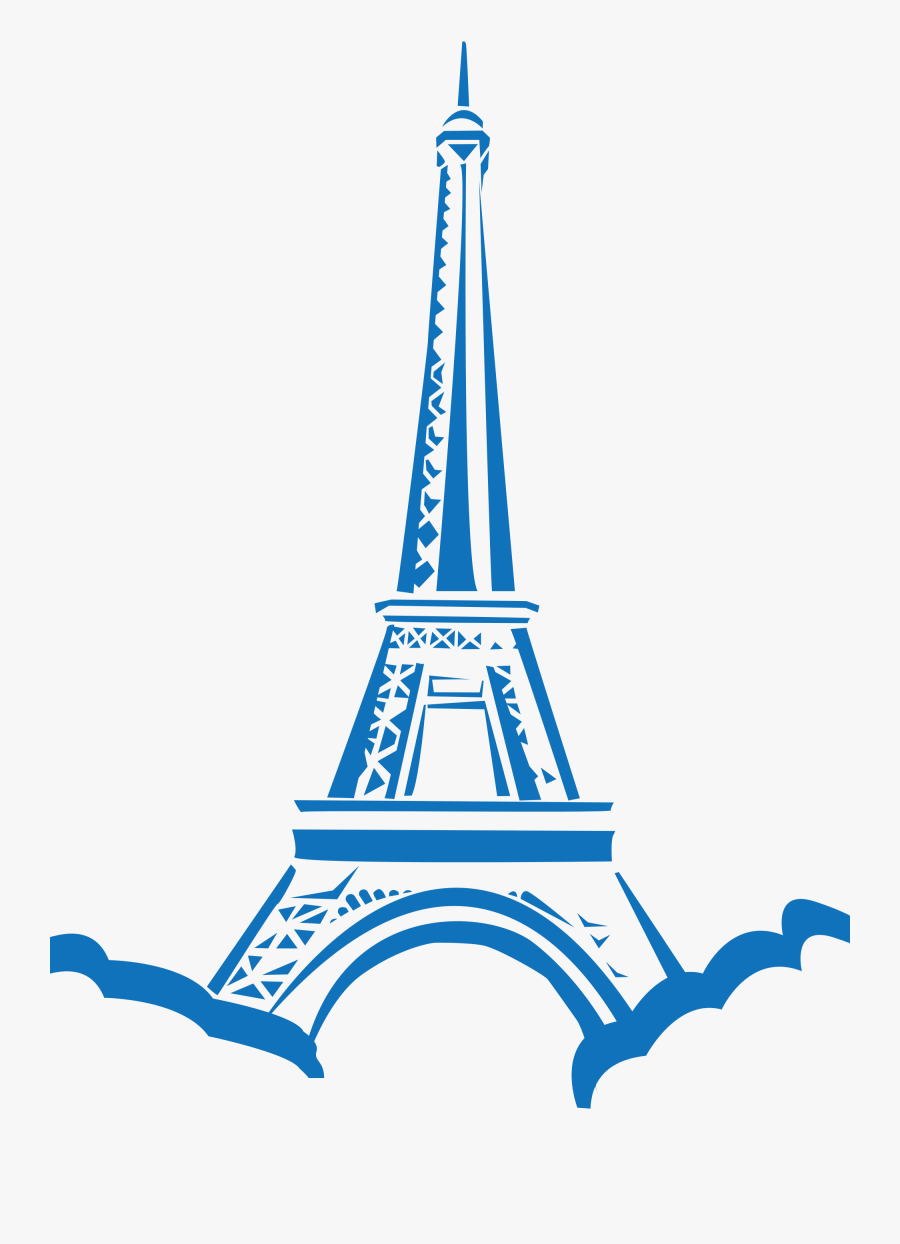 Paris Clipart Bridge Paris - Paris Eiffel Tower Clip Art, Transparent Clipart