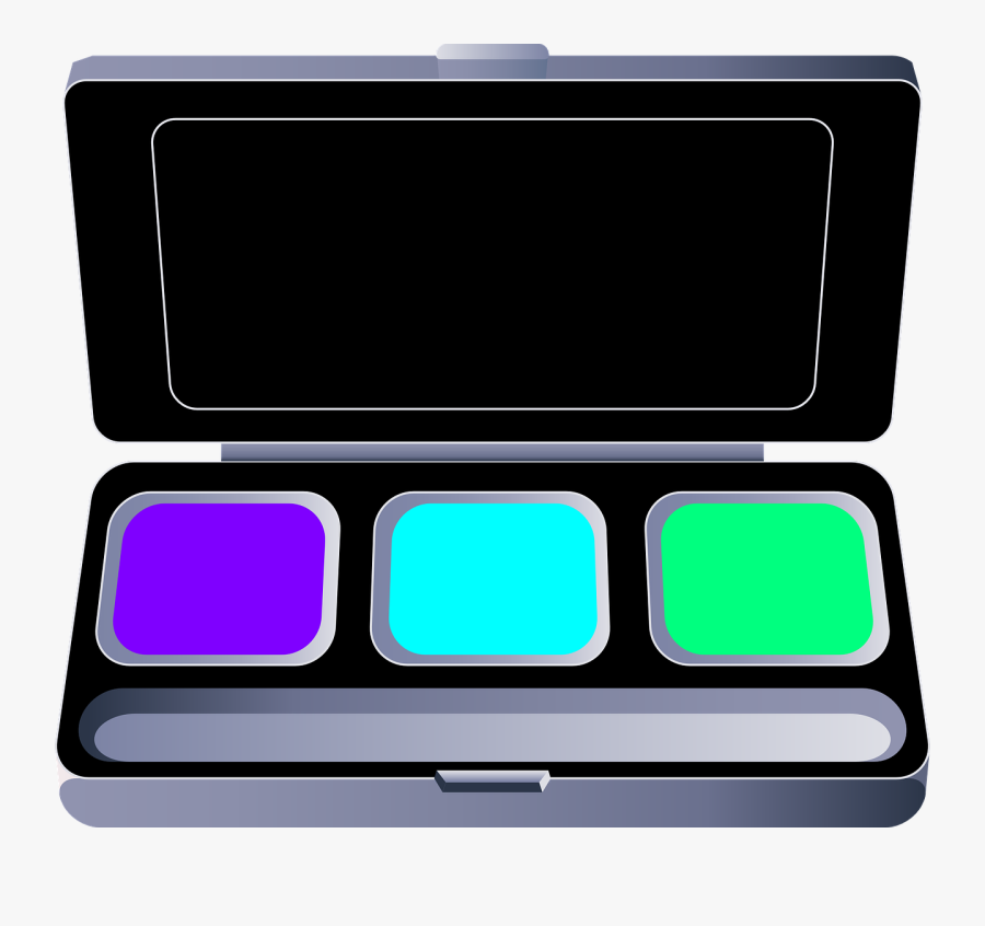 Eye Shadow Make-up Beauty Makeup Glamour Female - Cartoon Eye Shadow, Transparent Clipart