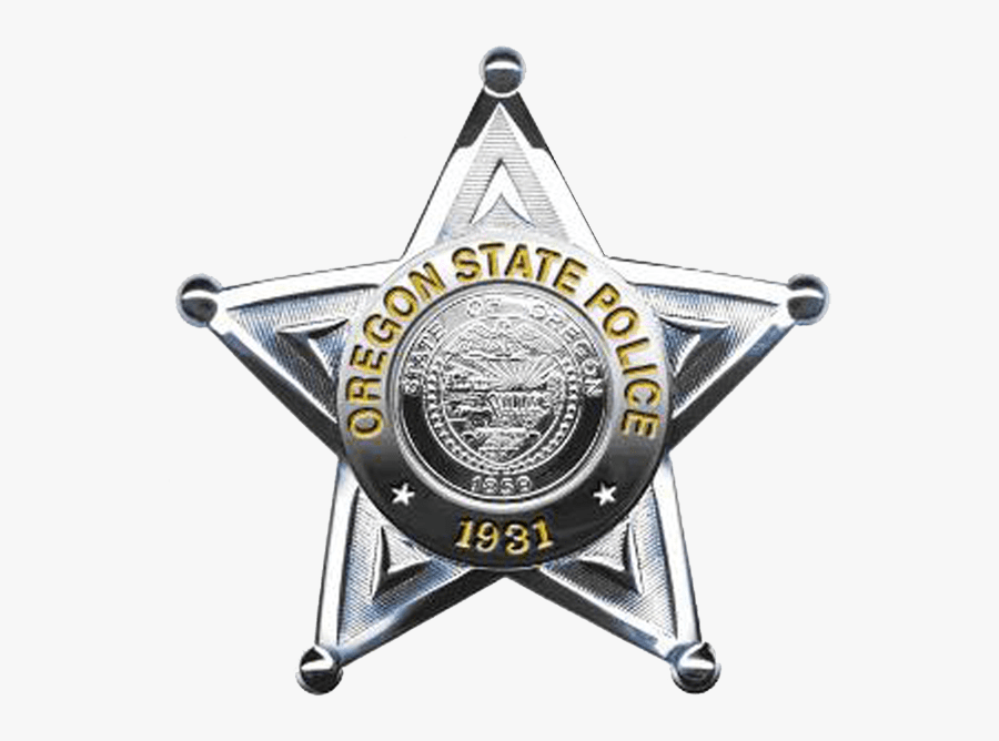 Free Police Badges Download Free Clip Art Free Clip - Oregon State Police Emblem, Transparent Clipart