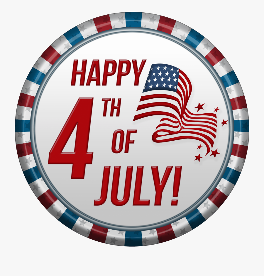 Happy 4th Of July Usa Clip Art Png Image - Happy 4th Of July Png, Transparent Clipart