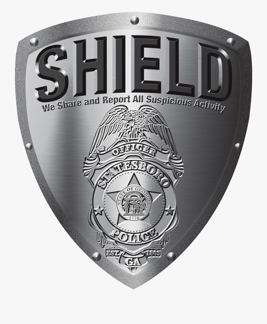 Spd Business Crime Prevention Program City Of Statesboro - Police Department Badge Png, Transparent Clipart