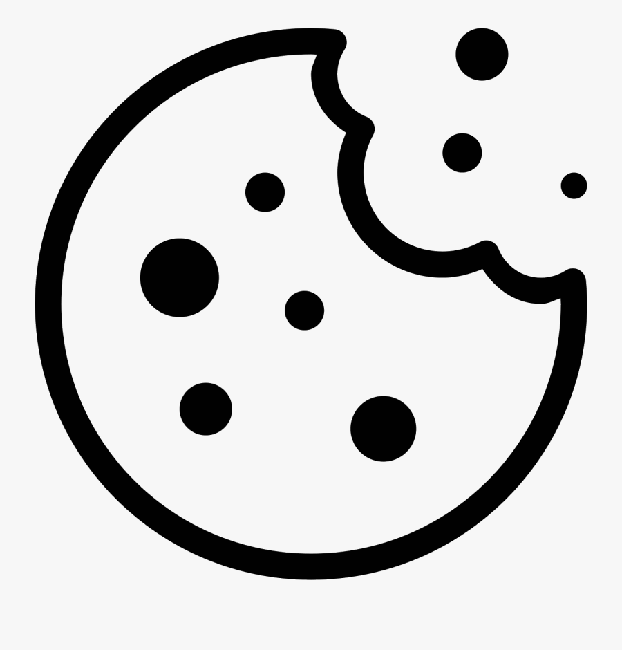 Pictures Of Cookie Clipart Transparent Background Photos - Cookie Vector Black And White, Transparent Clipart