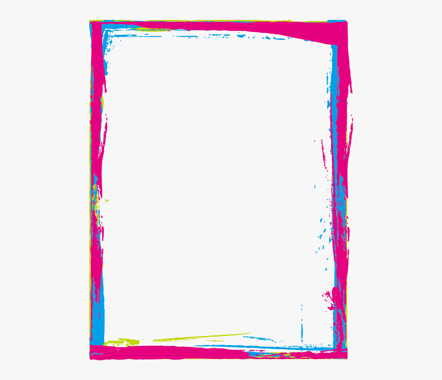 Clip Art Colorful Borders - Color Vector Border Png, Transparent Clipart