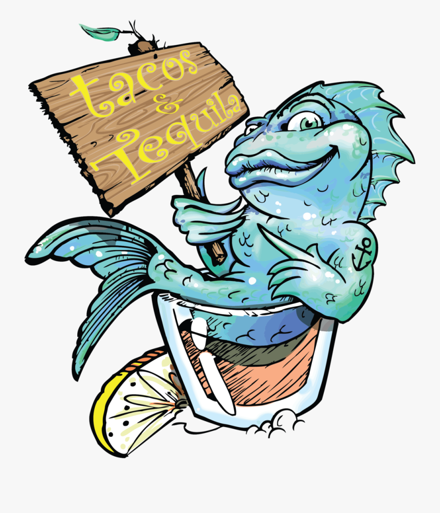 Transparent Taco Clipart Png - Pescado Borracho, Transparent Clipart