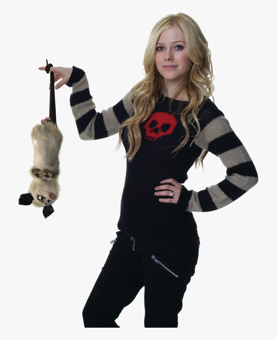 Transparent Possum Clipart - Avril Lavigne Over The Hedge Heather, Transparent Clipart