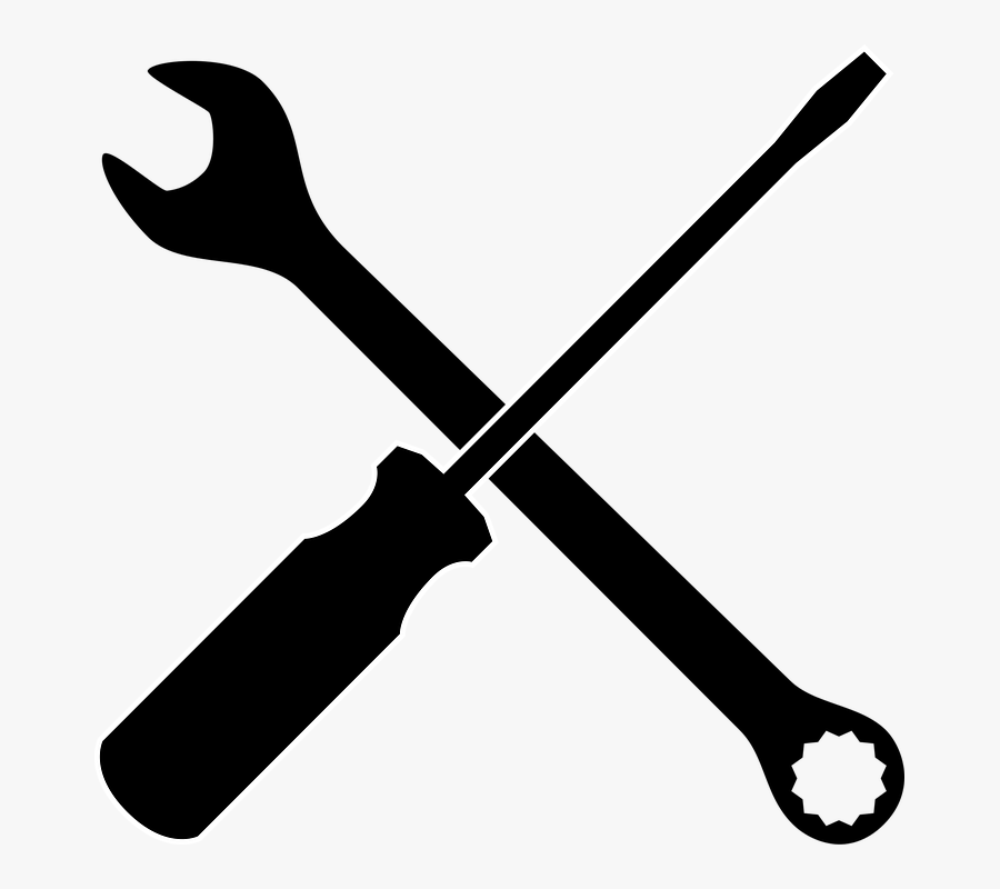 Screwdriver And Wrench Png, Transparent Clipart