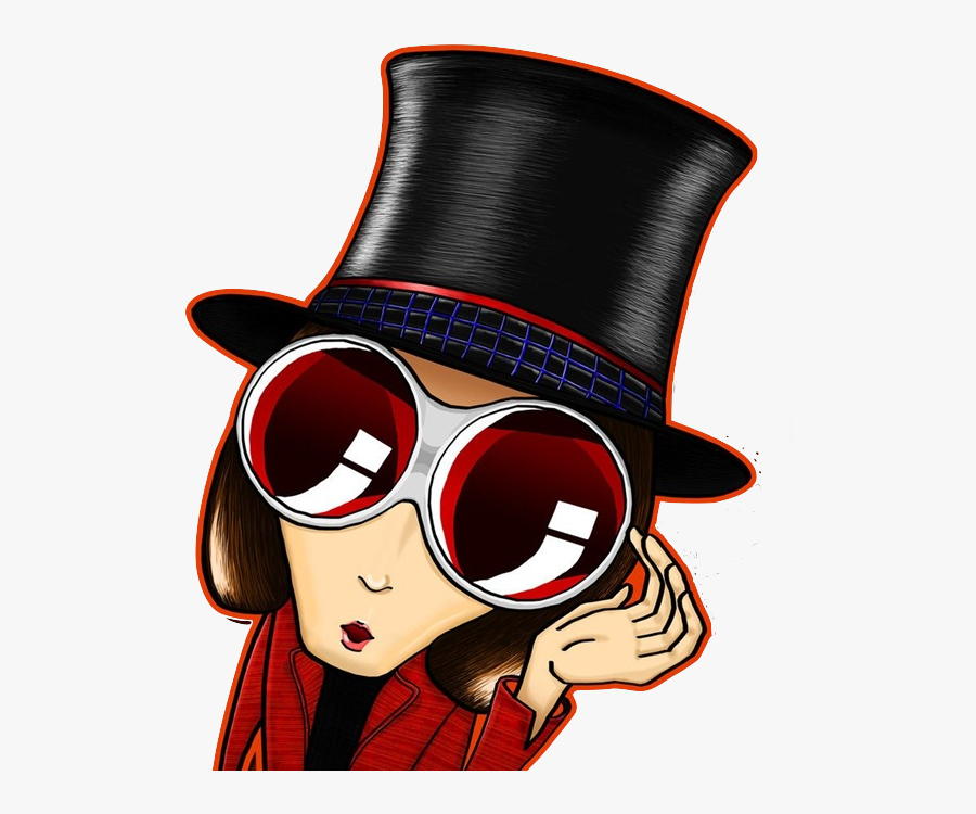 Transparent Willy Wonka Clipart - Willy Wonka Johnny Depp Cartoon, Transparent Clipart