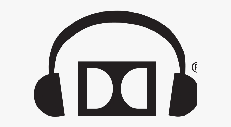 Company Logos Clipart Headphone - Dolby Audio Png, Transparent Clipart