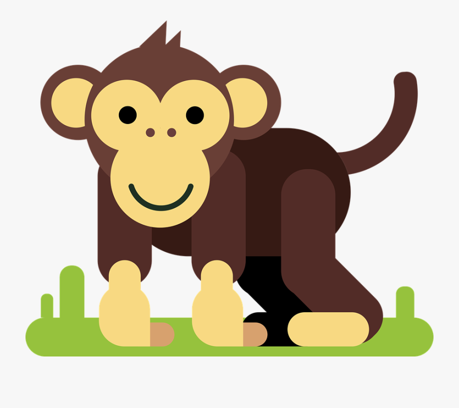 Animal Cartoon Images - Cartoon Monkey T Shirt, Transparent Clipart