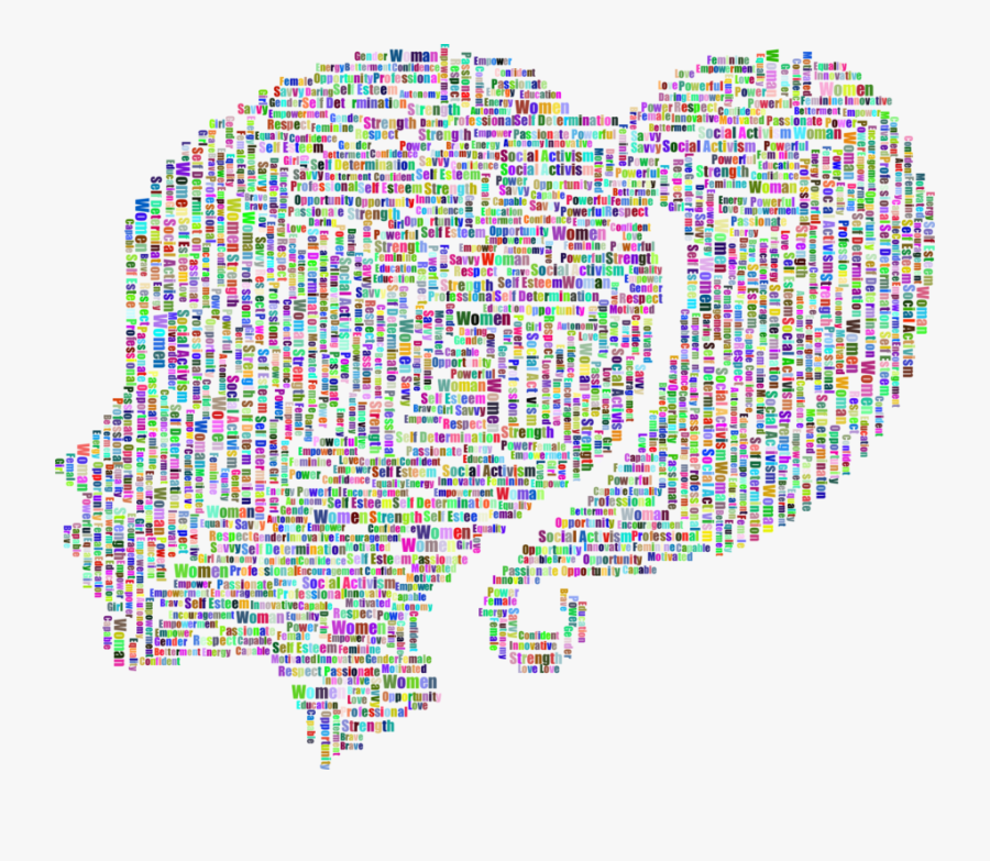 Map,symmetry,organ - Woman Empowerment Clipart Png Free, Transparent Clipart