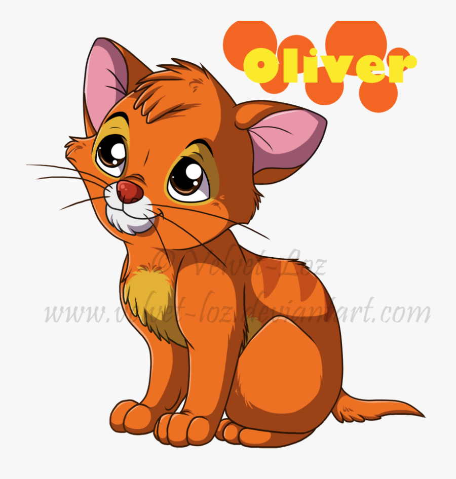Oliver Oliver And Company Disney, Koty I Urocze Koty - Oliver And Company, Transparent Clipart