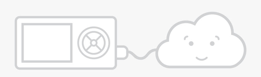 Dexcom Data In The Cloud - Circle, Transparent Clipart