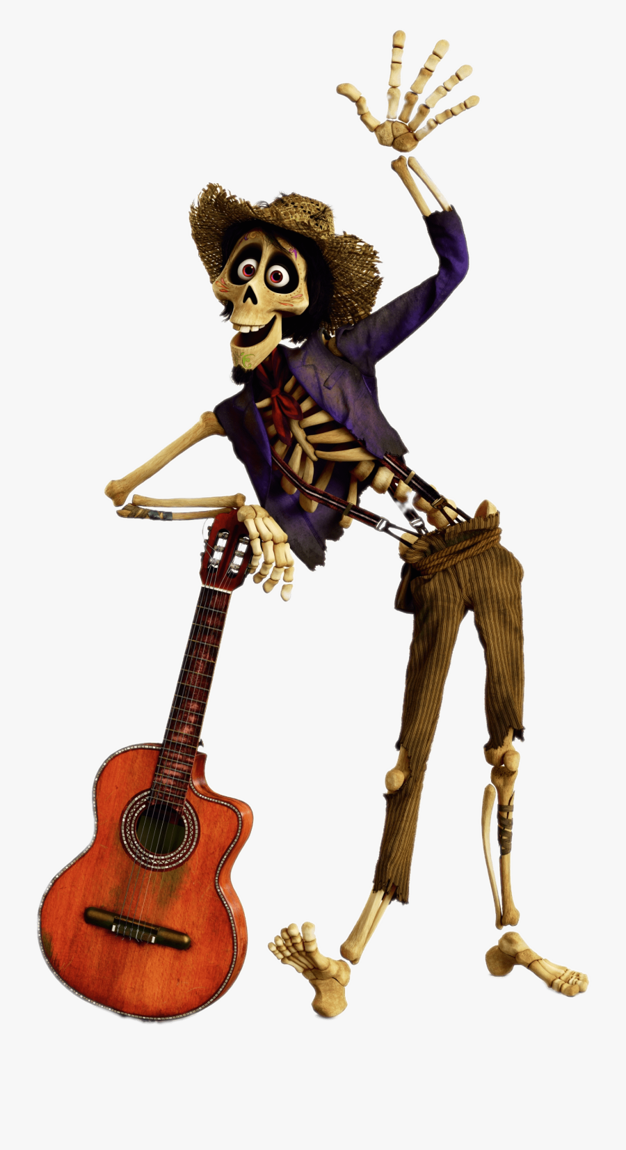 La Company De Anderson Walt Cruz Ernesto Clipart - Coco Hector With Guitar, Transparent Clipart