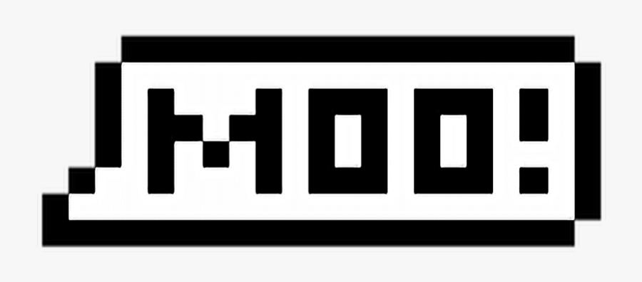#moo #cow #speech #bubble #picel #text #say #overlay - Stop Button Pixel Art, Transparent Clipart