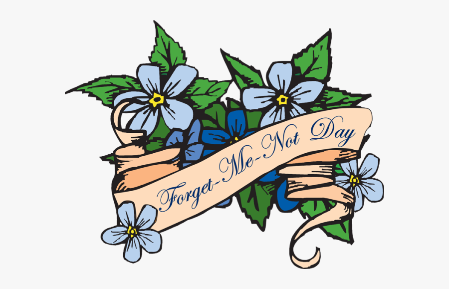 Forget Me Not Day - Forget Me Not Day 2017, Transparent Clipart