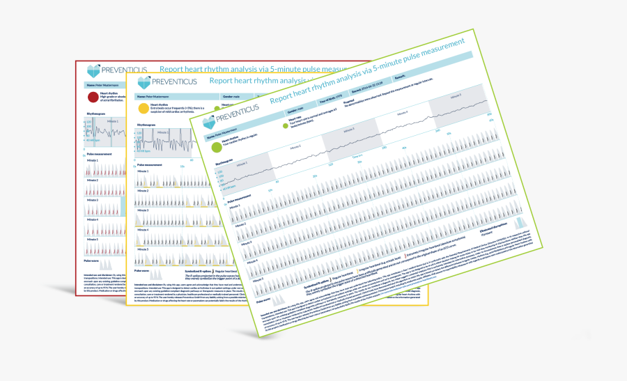 Measure Record Verify - Preventicus Heartbeats, Transparent Clipart