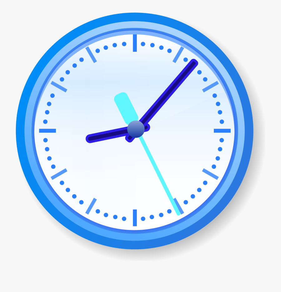 Hampton Va Official Website - Blue Clock Clip Art, Transparent Clipart