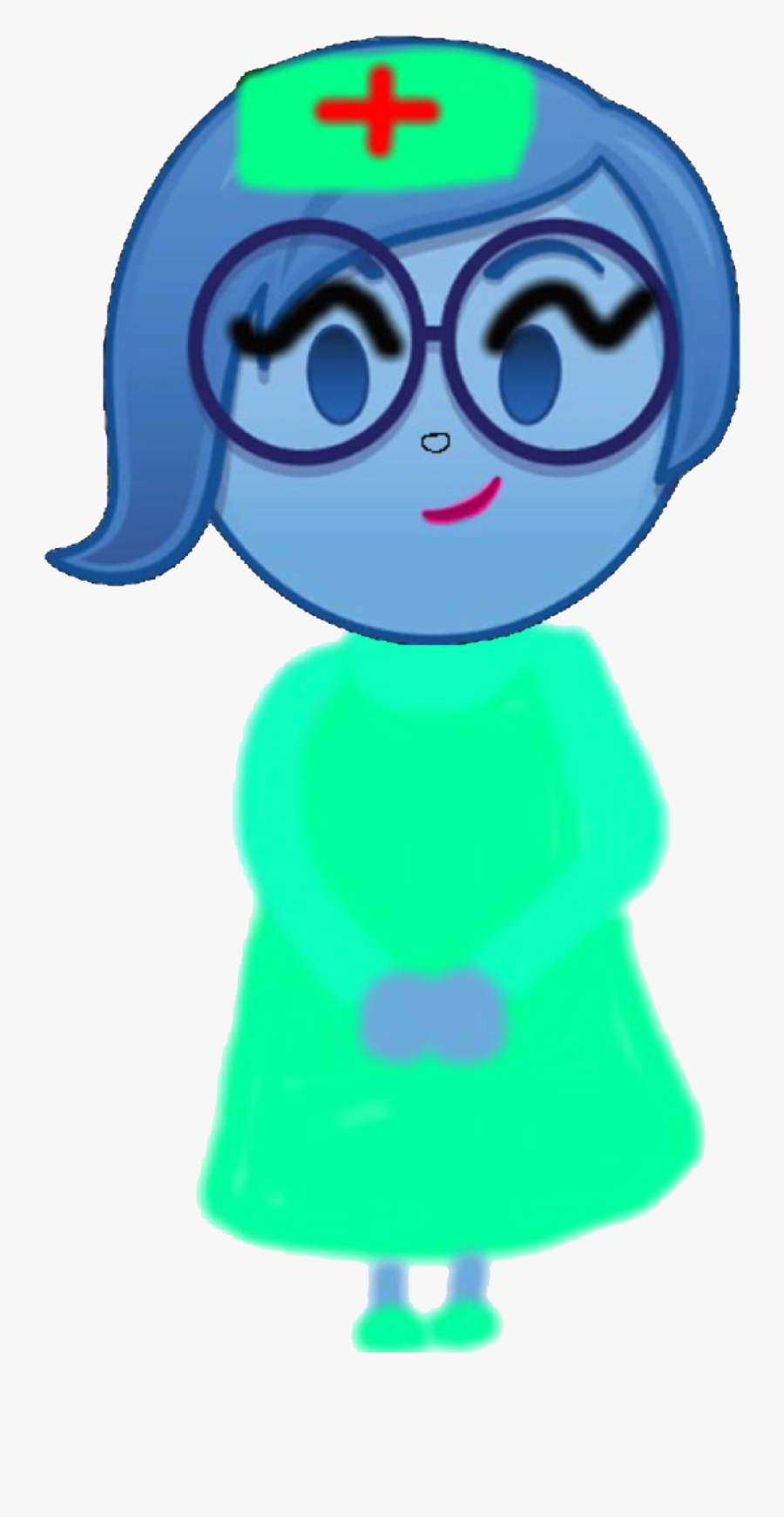 Nurse Sadness Rpg - Cartoon, Transparent Clipart
