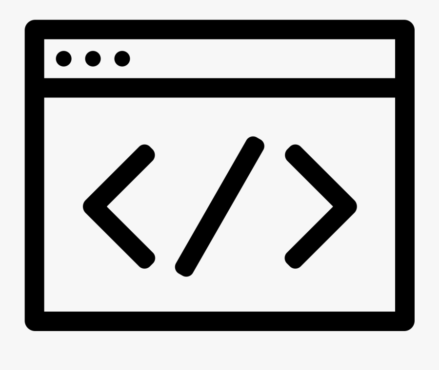 Code Icon Clipart , Png Download - Web Page Icon Free, Transparent Clipart