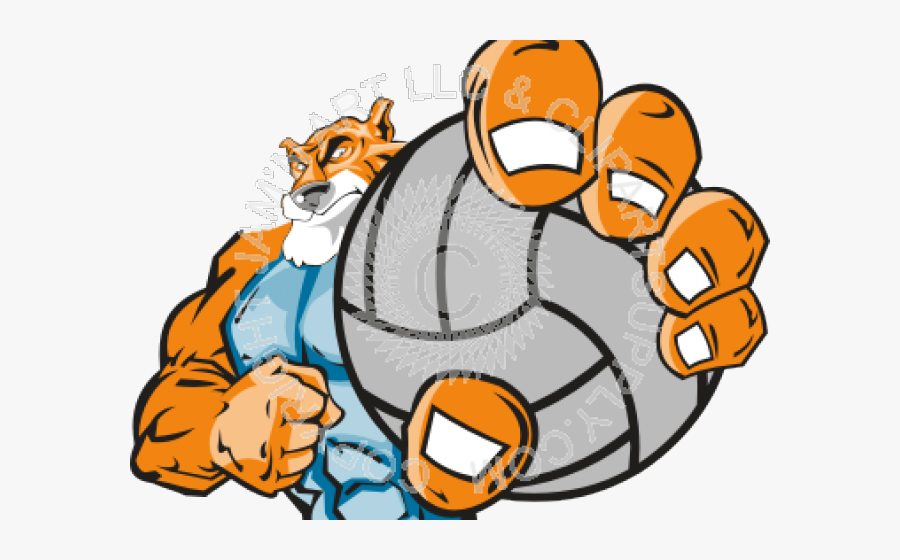Kangaroo Holding Basketball Clipart , Png Download - Hand Holding Basketball Drawing, Transparent Clipart