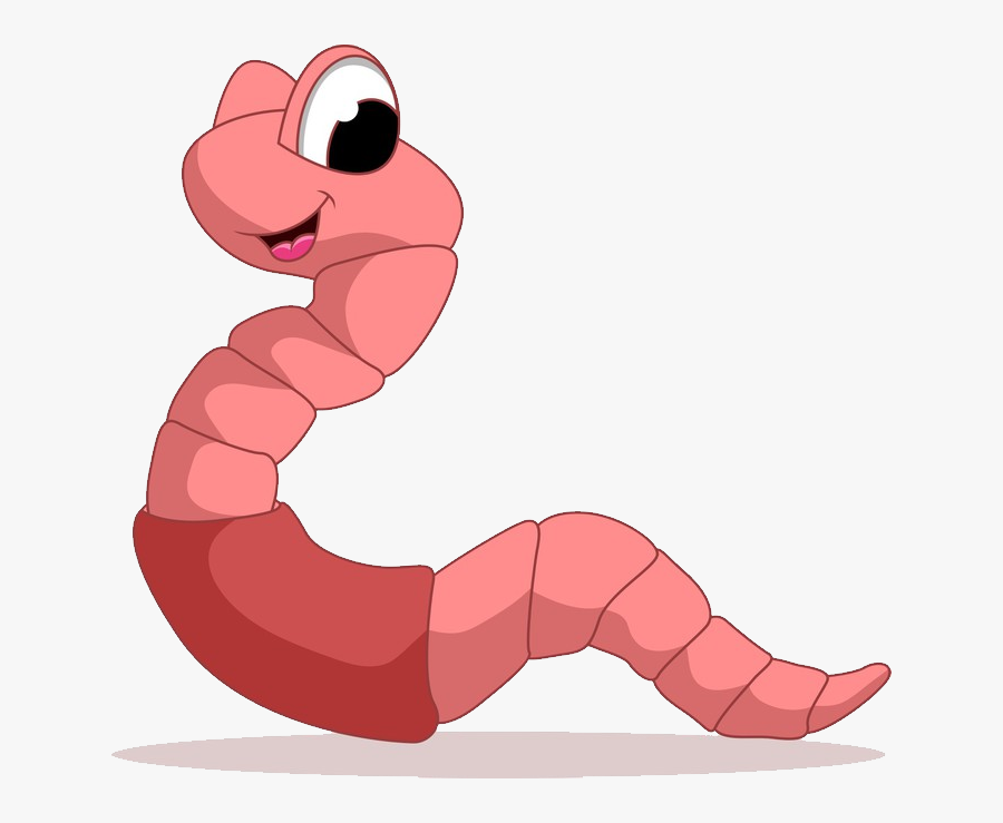 50793 - Earthworms Cartoon Transparent, Transparent Clipart