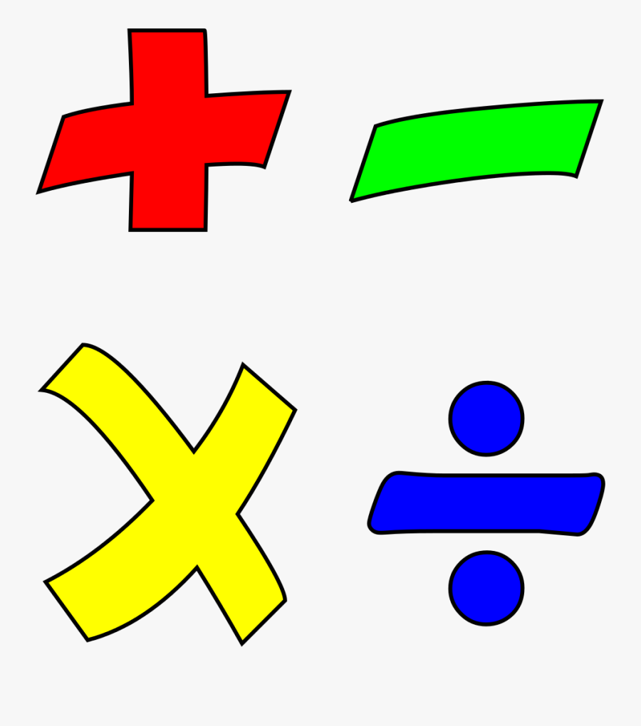 Operation Mathematics Operator Multiplication Division - Math Clipart Transparent Background, Transparent Clipart
