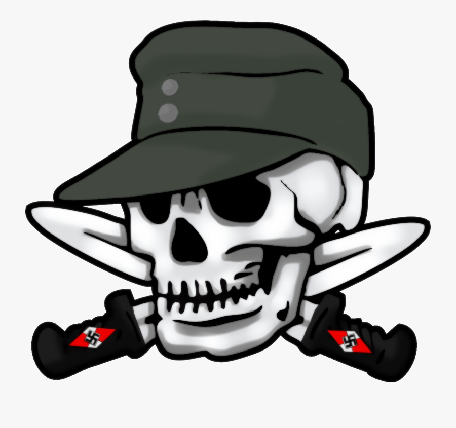 Division 3rd Schutzstaffel Ss Waffen-ss Panzer Soldiers - Totenkopf Waffen Ss, Transparent Clipart