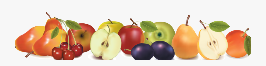 Border Design Acur Lunamedia - Border Design Fruits And Vegetables Clipart, Transparent Clipart